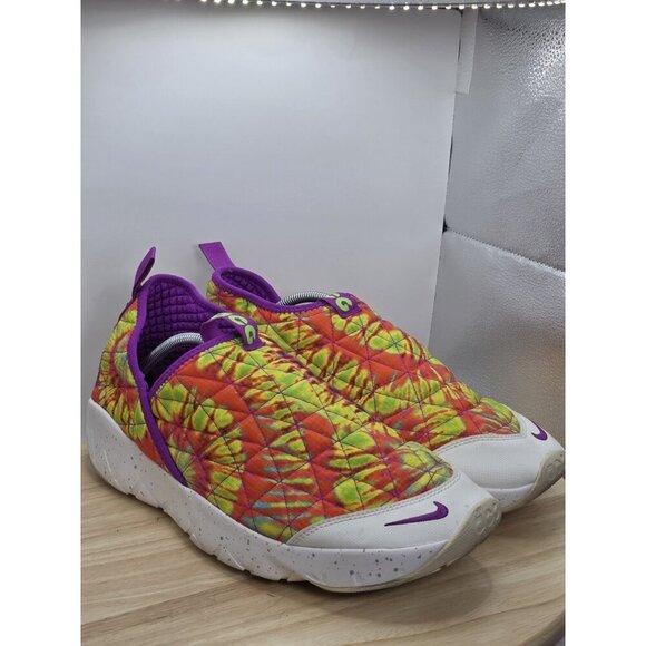 Nike ACG Moc 3.0 Tie Dye Green Strike Purple Mens Sz 13 Moccasin CW2463-300 - Picture 5 of 9